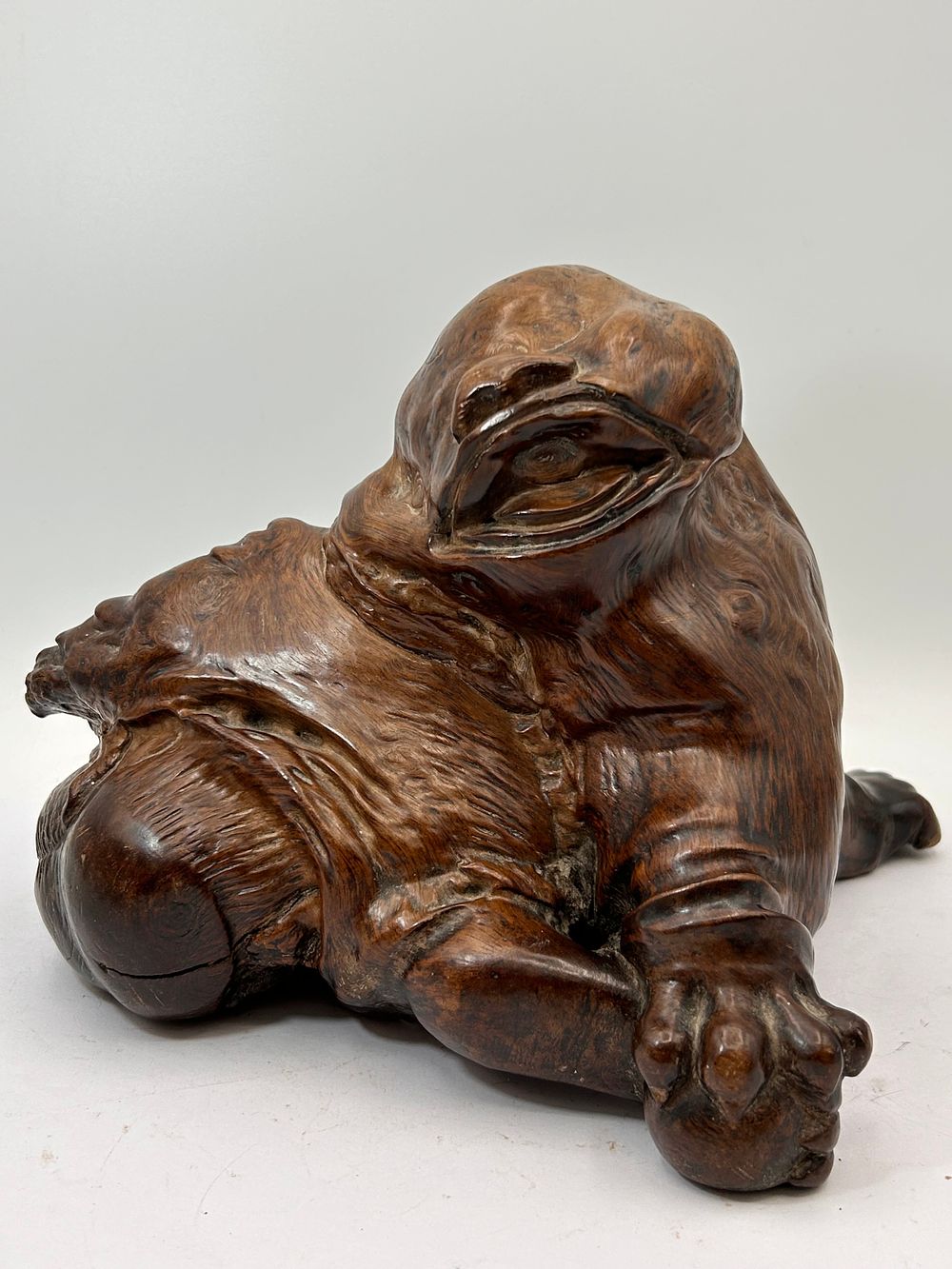 Lot 181: Interesting Antique Root Carving , Asian Origin ,...