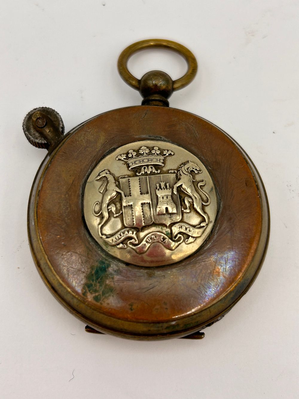 Lot 196: Cigarette Lighter Converted From Pocket Watch.