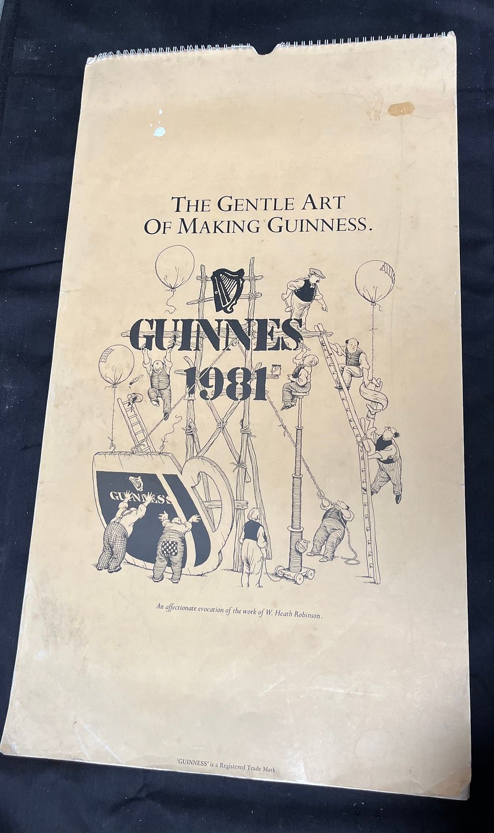 Lot 215: The Gentle Art Of Making Guinness Calendar By...