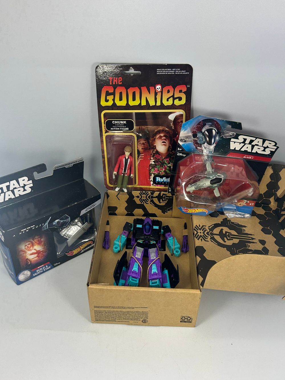 Lot 234: Various Toys, Transformer, Star Wars ,Hotwheels Etc.