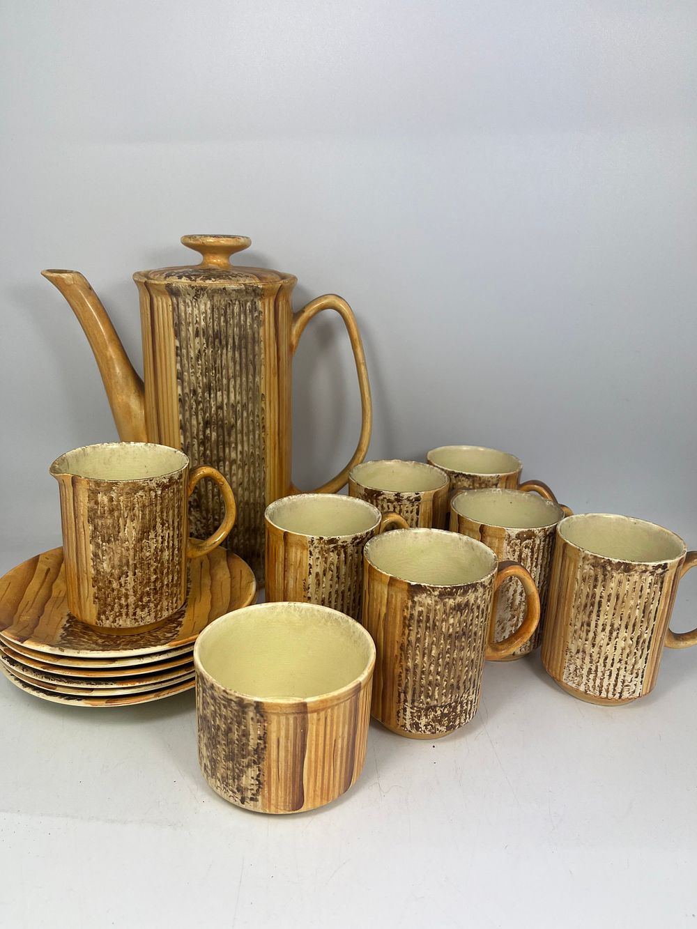 Lot 264: Ceramic Coffee Set By Price Pennington ( 15...