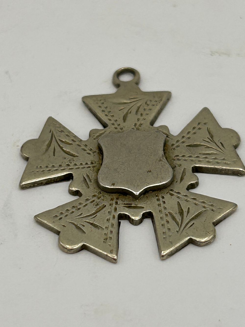 Lot 316: Silver Watch Chain Fob.