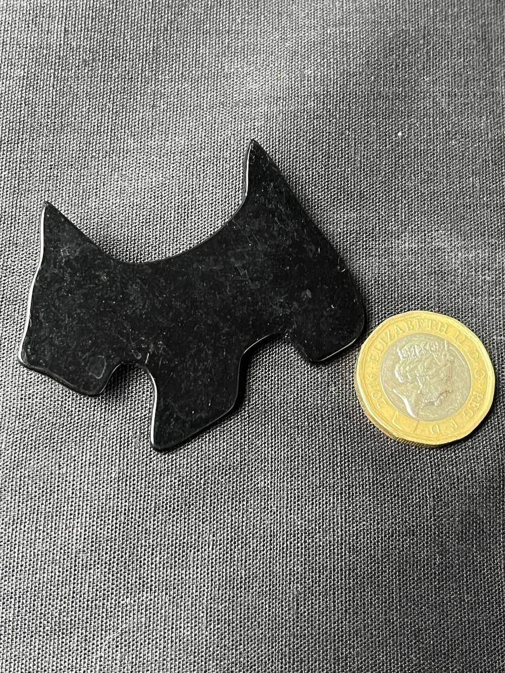Lot 322: Agatha Paris Scottie Dog Brooch.