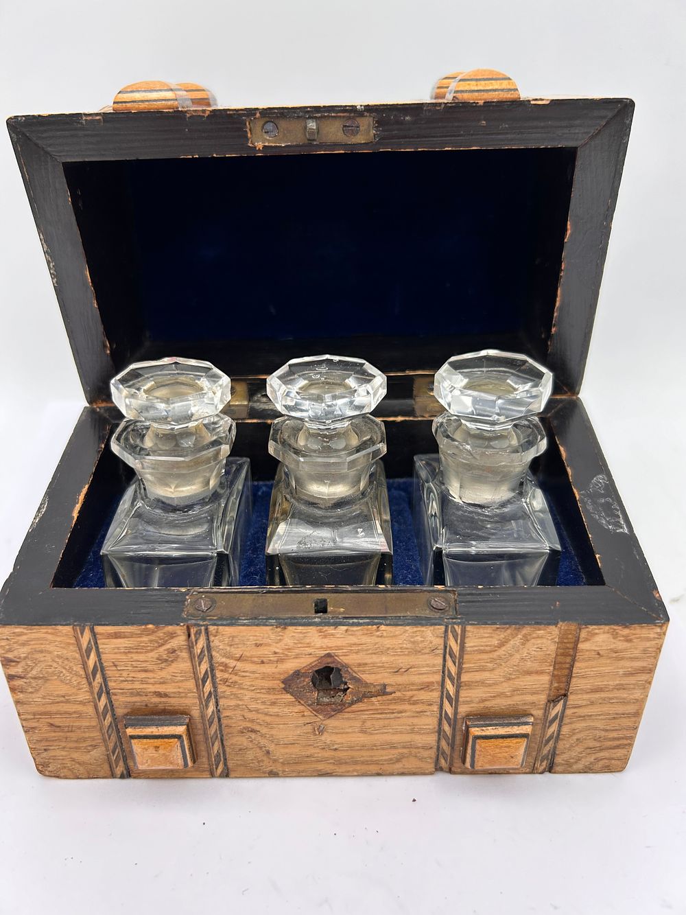 Lot 333: Fabulous Little Scent Bottle Box? Containing Three Bottles...