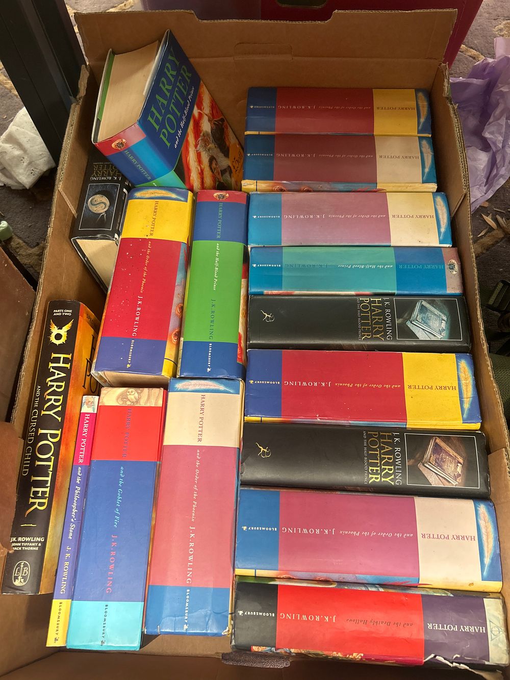 Lot 348: Variety Of Harry Potter Books, J.K Rowling.