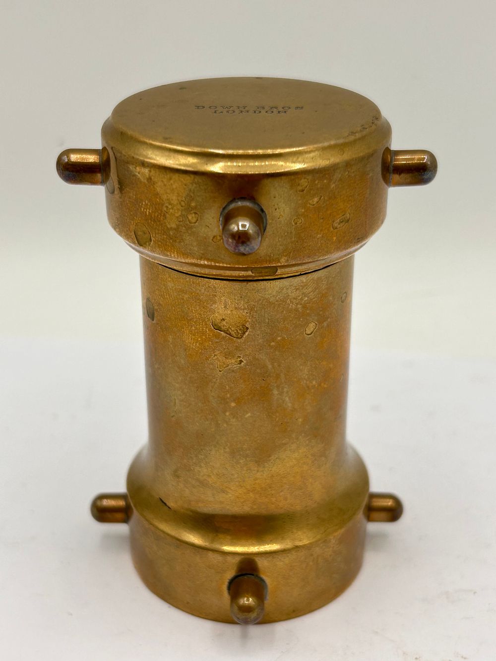 Lot 356: Interesting Brass Object By Down Bros London (Surgical)...