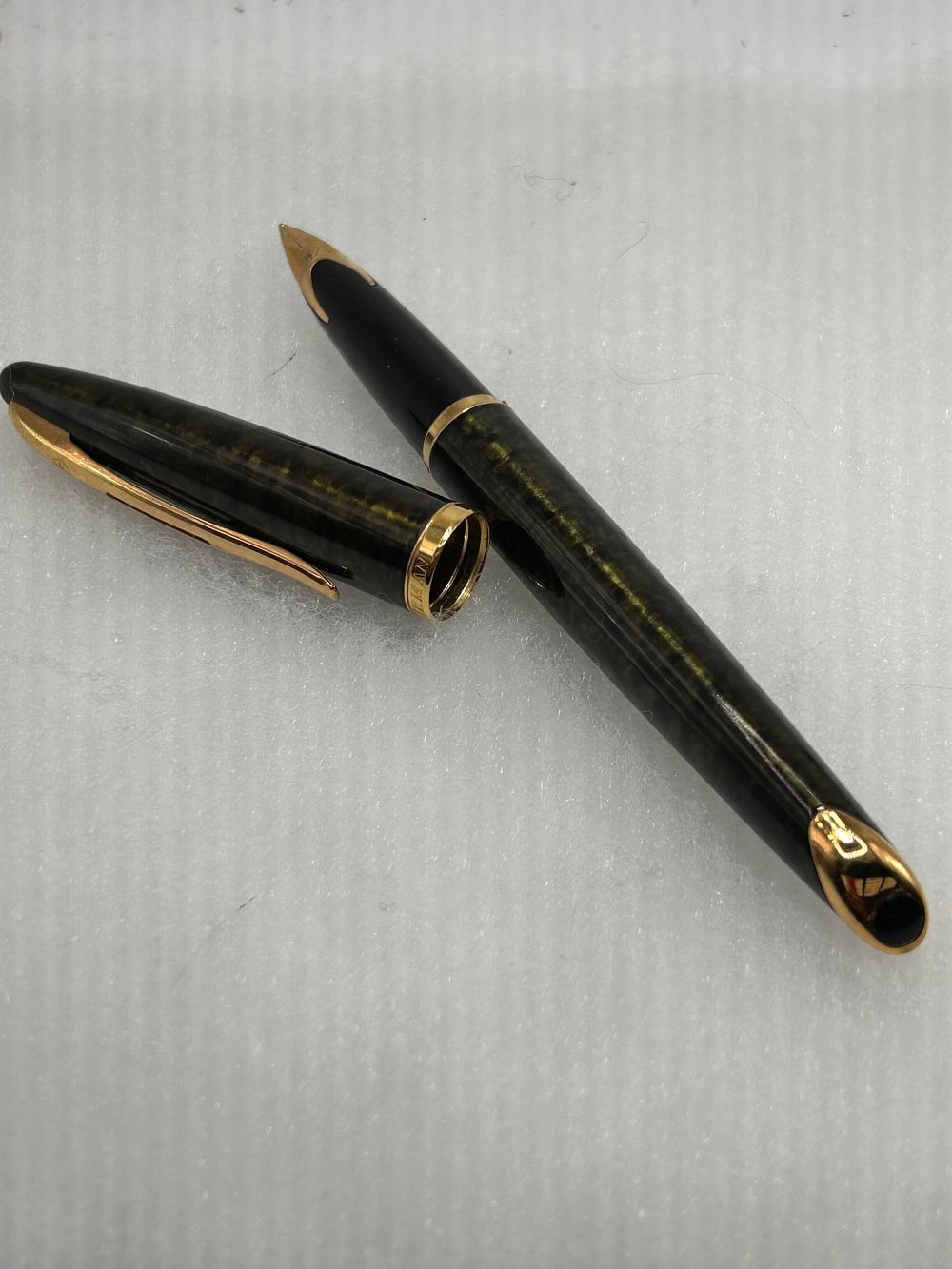 Lot 331: Waterman Fountain Pen With 18k Nib.
