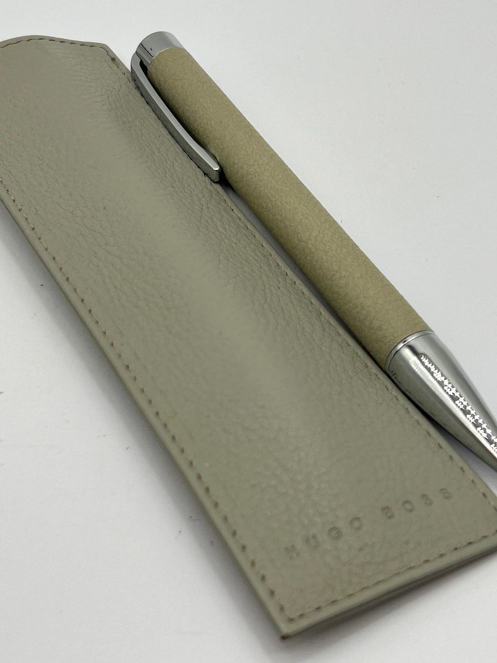 Lot 360: Hugo Boss Ball Point Pen And Case.