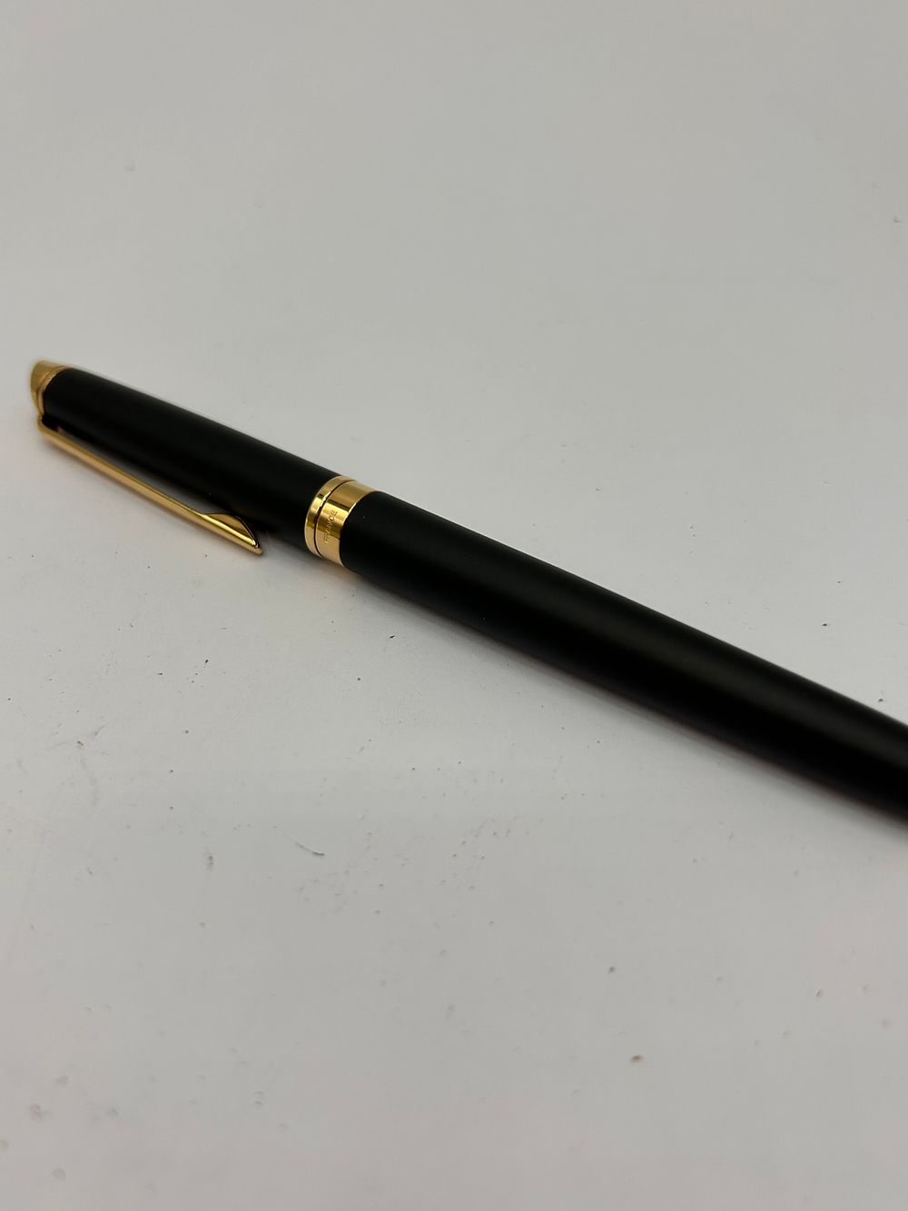 Lot 373: Black Slim Waterman Fountain Pen