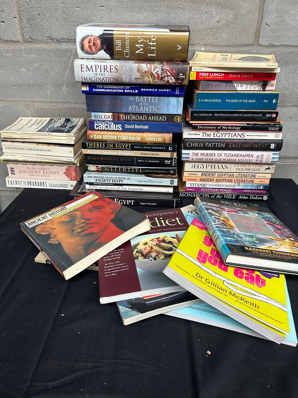 Lot 404: Various Non Fiction Books Mainly Relating To Egypt