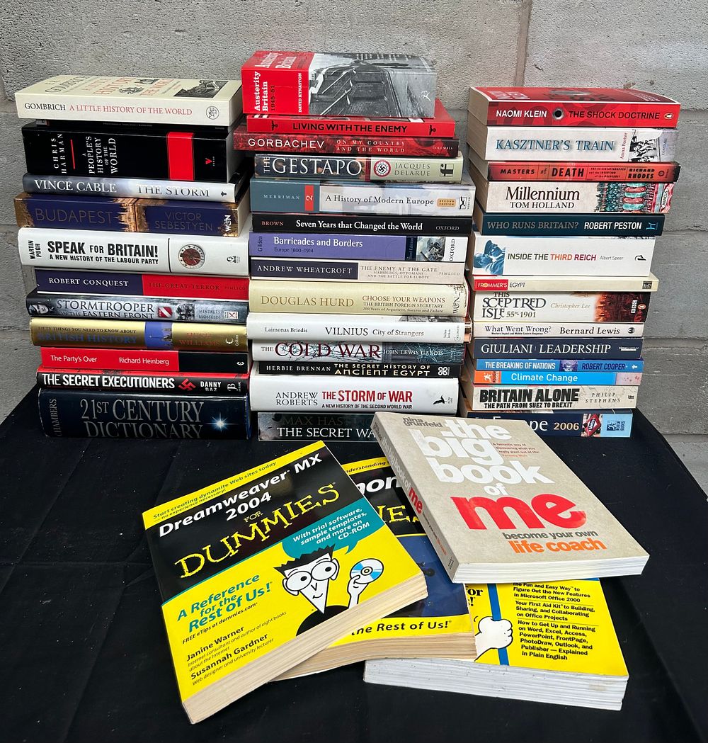 Lot 405: Various Military Related Books and Other Subjects
