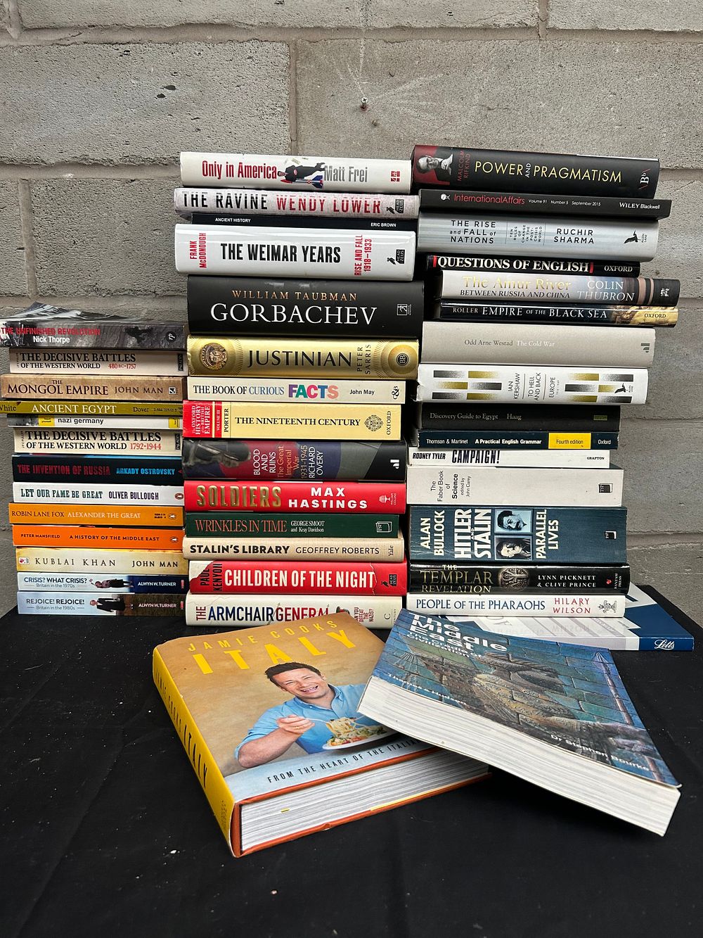 Lot 407: Various Non Fiction Books Military Etc