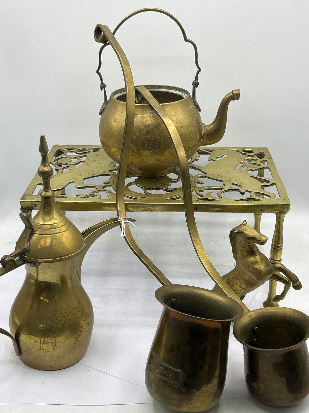 Lot 478: Various Brassware Items