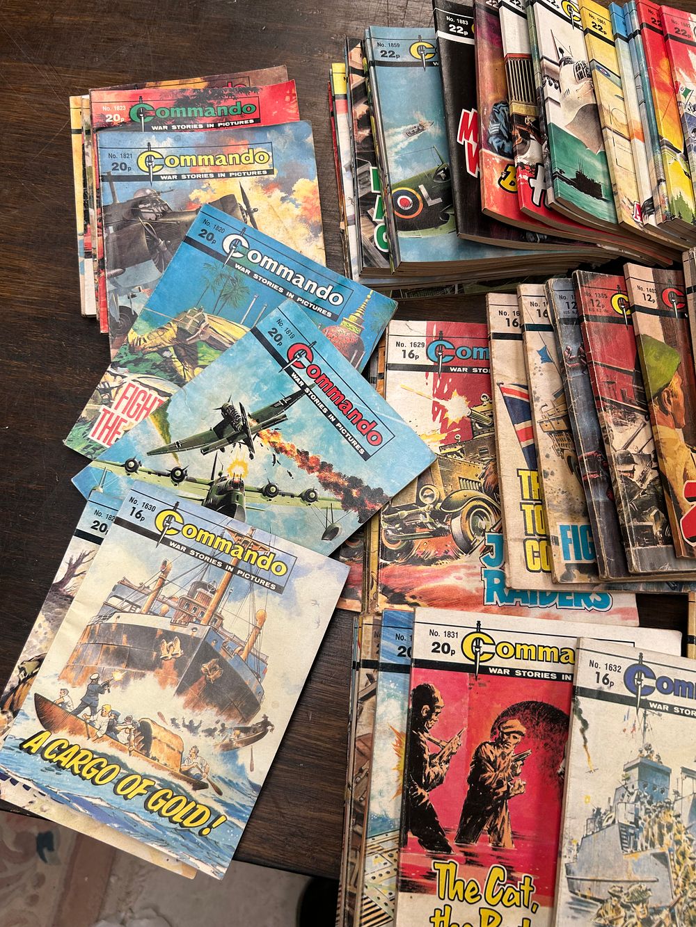 Lot 409: A Collection of Commando: War Stories in Pictures Comic Books