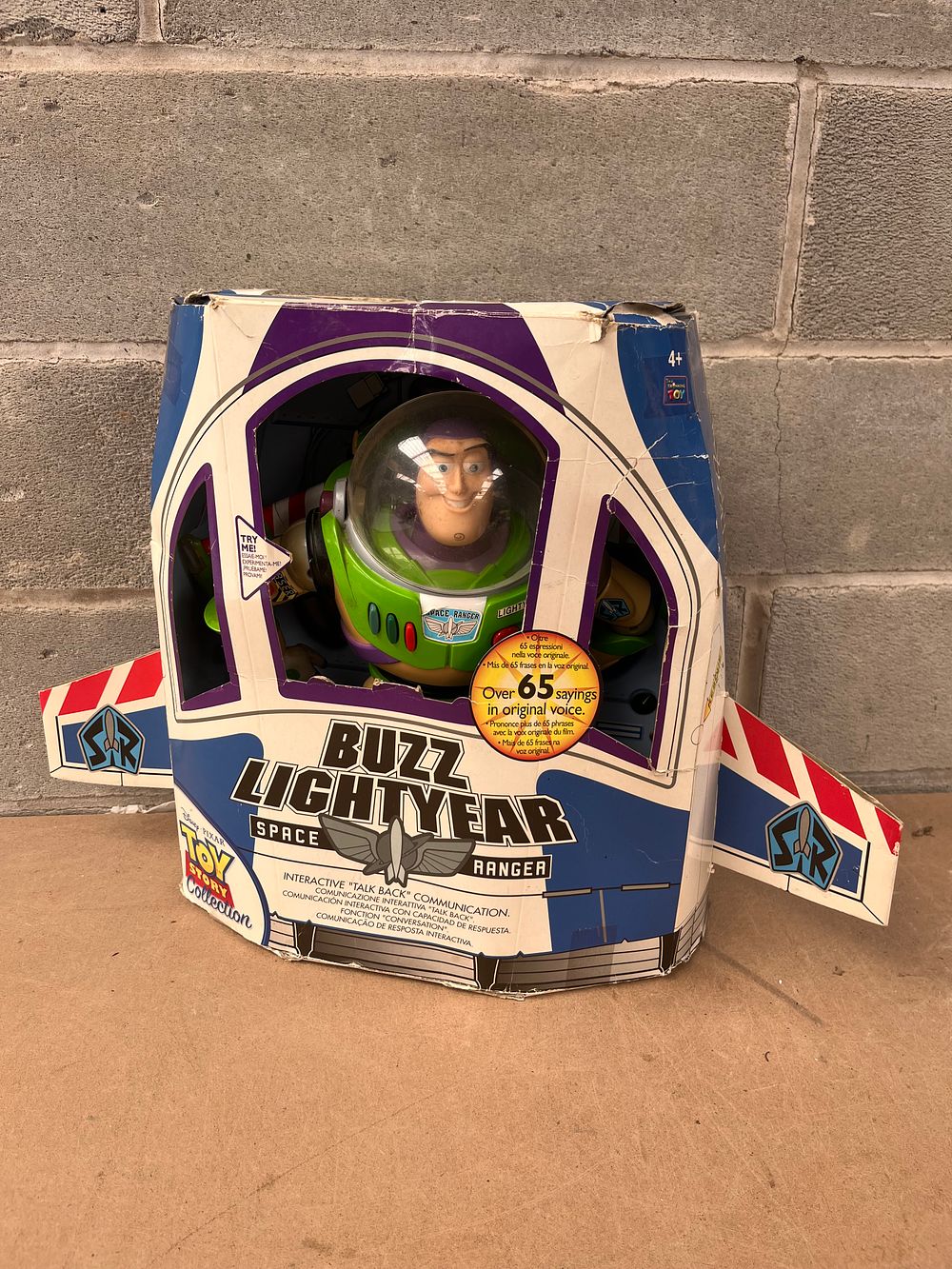 Lot 442: Thinkway Toys Disney Pixar Toy Story Signature Collection Buzz Lightyear Action Figure