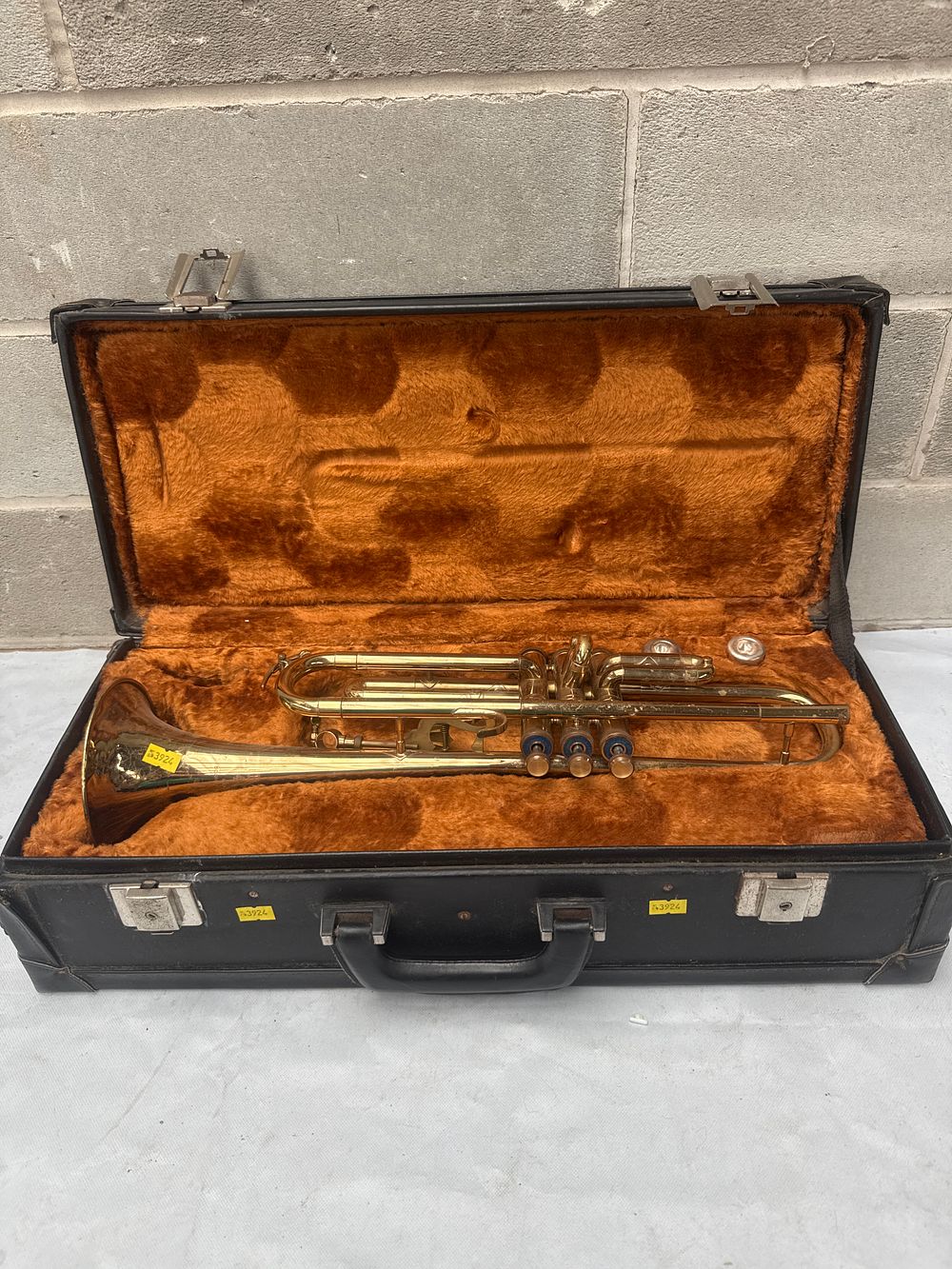 Lot 539: Boosey & Hawkes York International Brass Trumpet with Hardshell Case