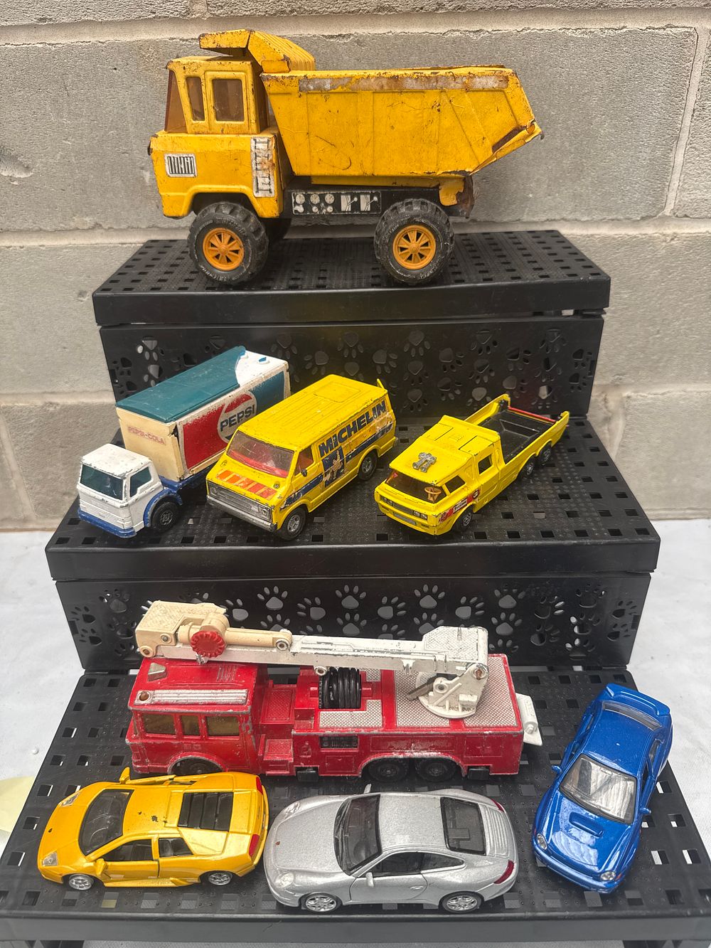 Lot 543: A Collection of Nine Matchbox and Other Die-Cast Toy Vehicles