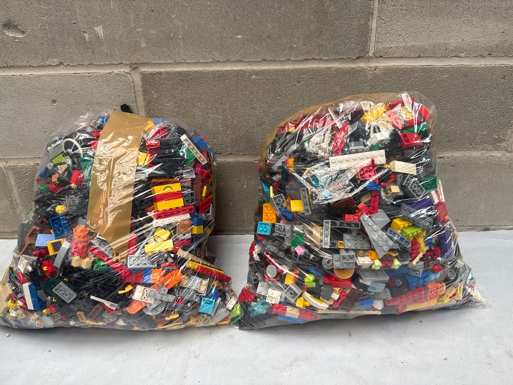 Lot 554: Two Bags of Bulk Mixed LEGO Bricks, including Star Wars Elements