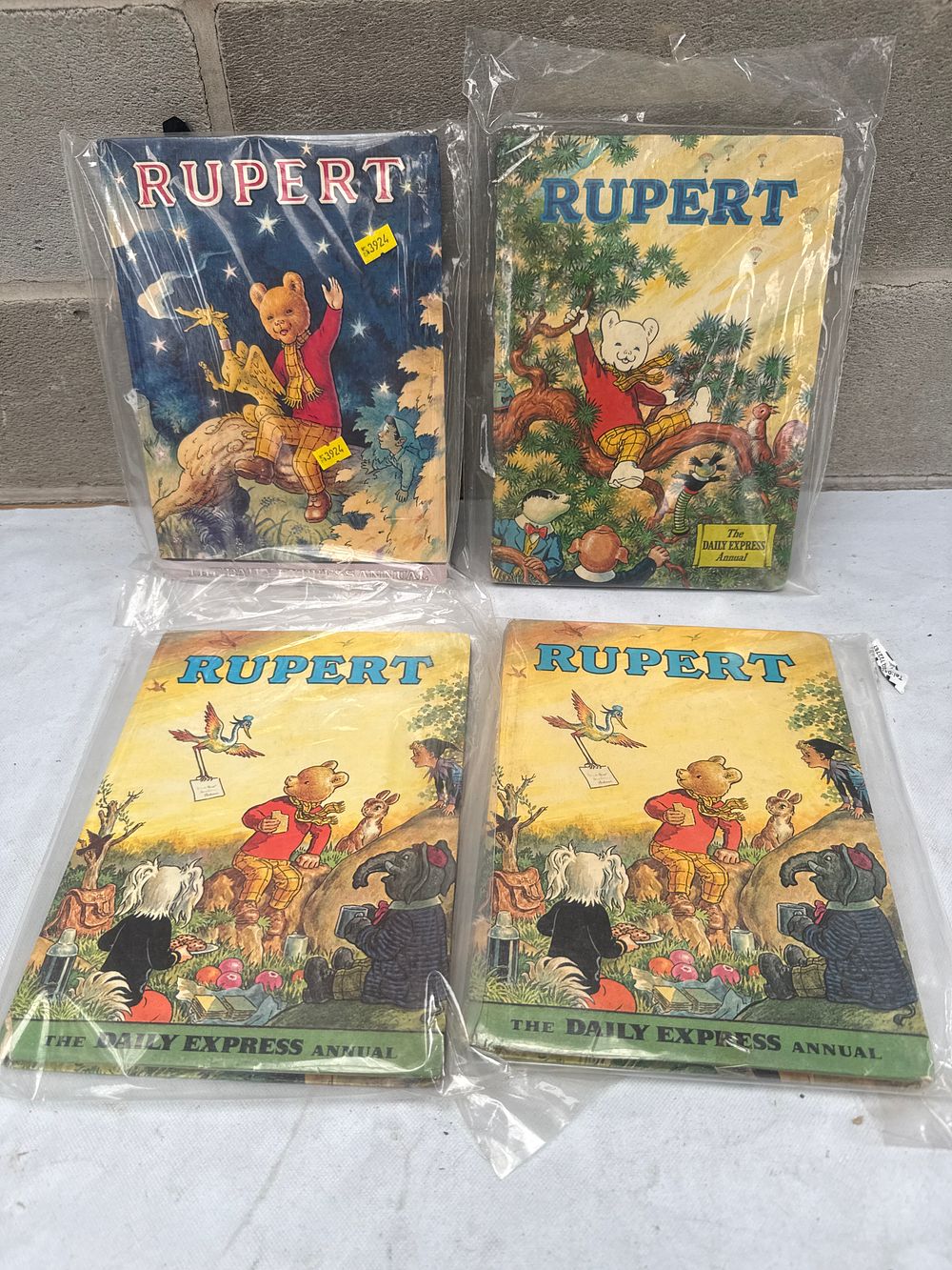 Lot 559: A Collection of Rupert Bear Daily Express Annuals