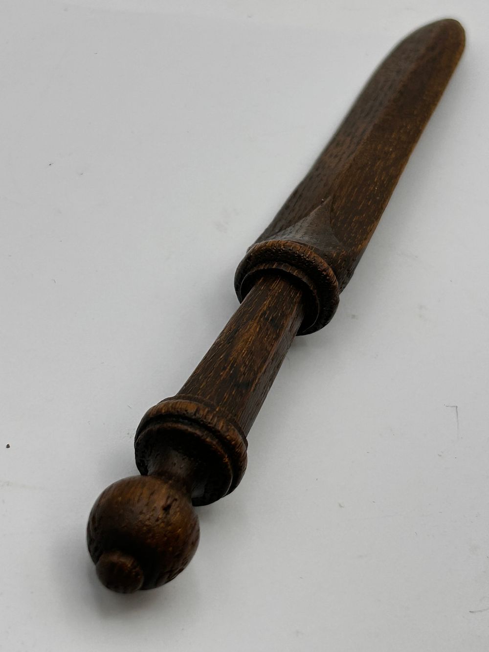 Lot 594: Vintage 19th c Letter Opener in The Shape of  Short Sword .