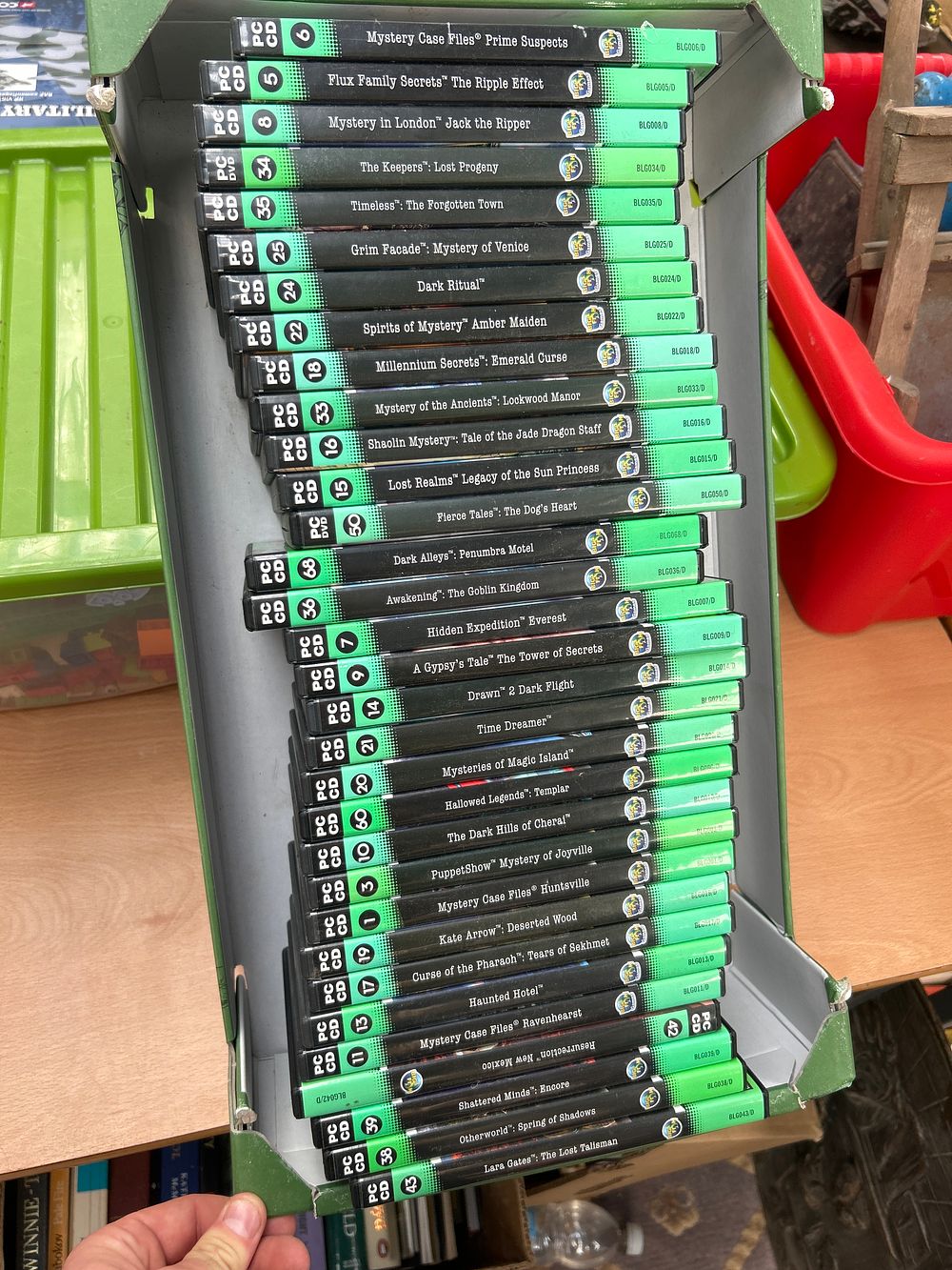 Lot 659: A Collection of Big Fish Games Hidden Object PC Adventure Titles