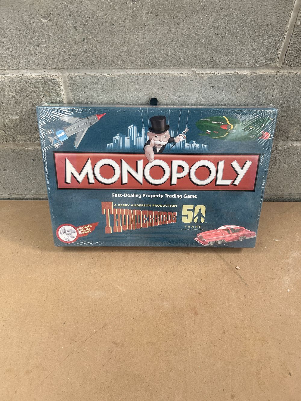 Lot 666: New Monopoly: Thunderbirds 50 Years Limited Edition Board Game