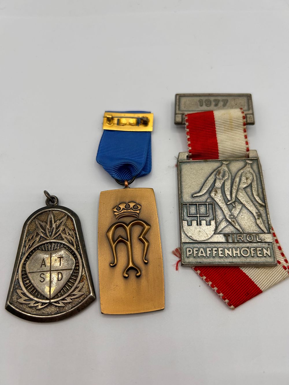 Lot 311: A Group of Three Continental Commemorative Medals and Awards
