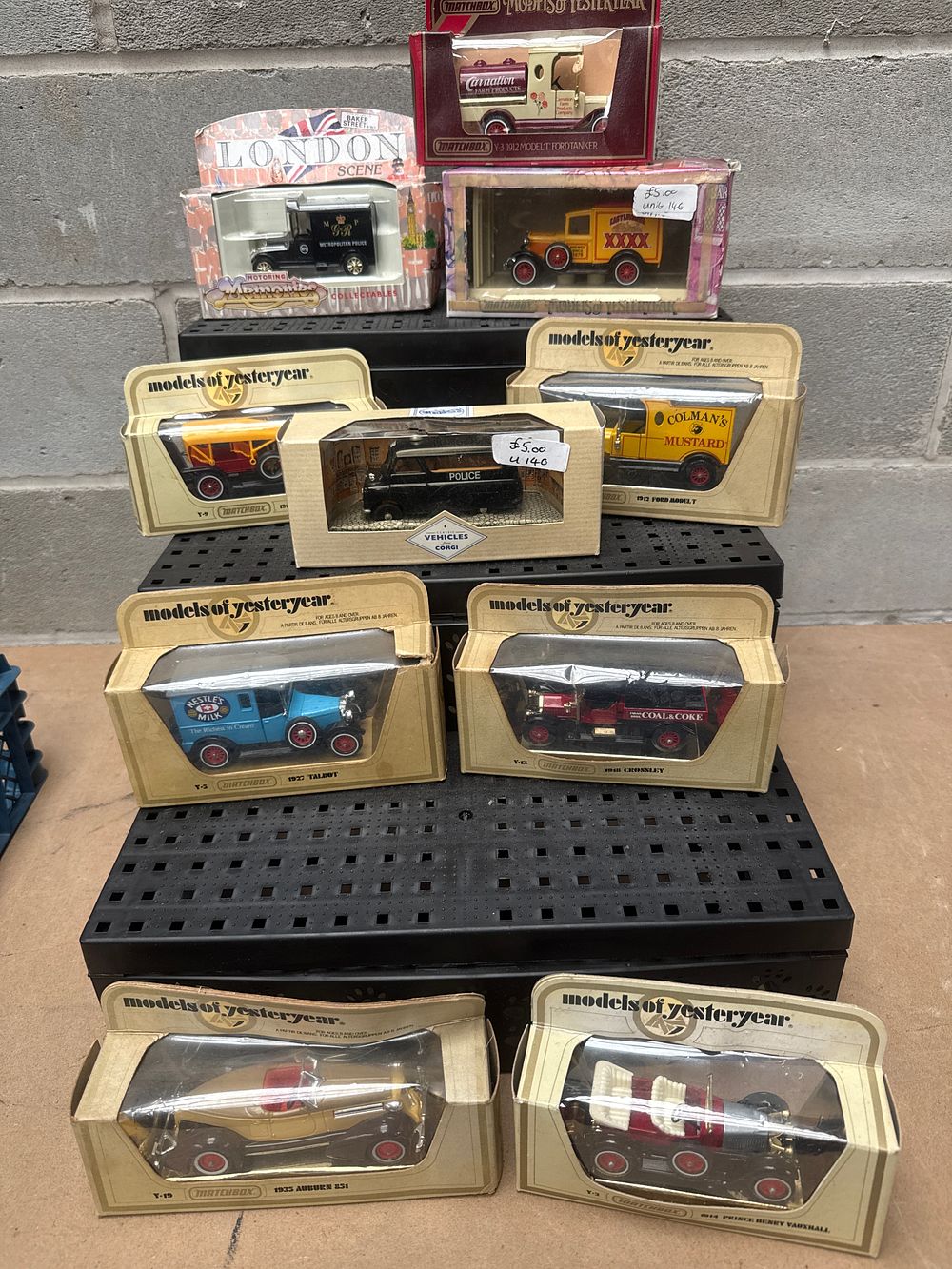 Lot 342: A Collection of 10 Matchbox Models of Yesteryear, Corgi, and Motoring Memories Die-Cast Vehicles