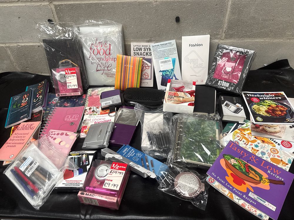Lot 427: A Collection of New and Packaged Contemporary Consumer Goods
