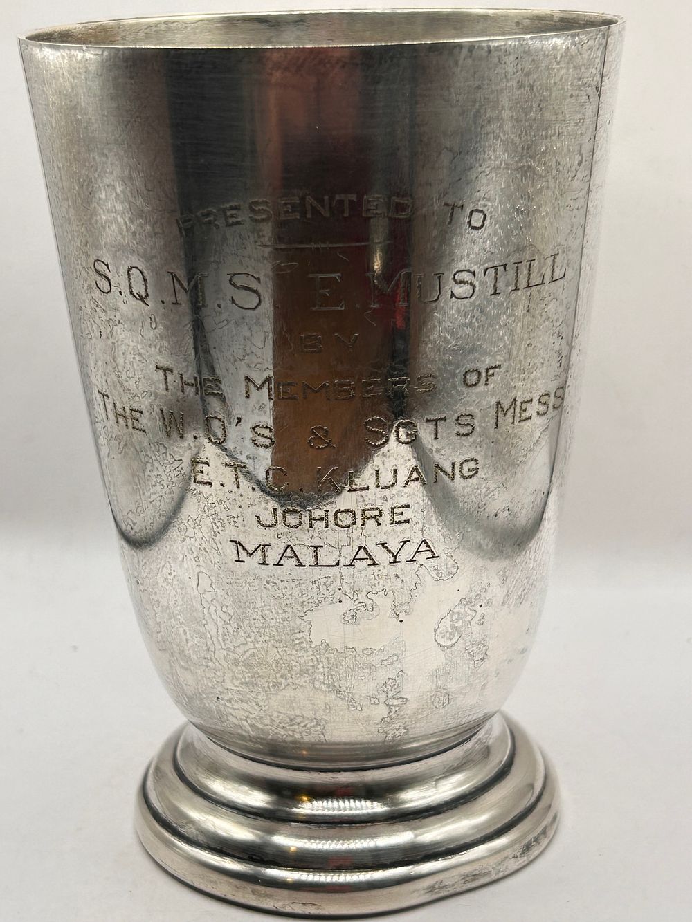 Lot 357: A Presentation Tankard, WW1 Related