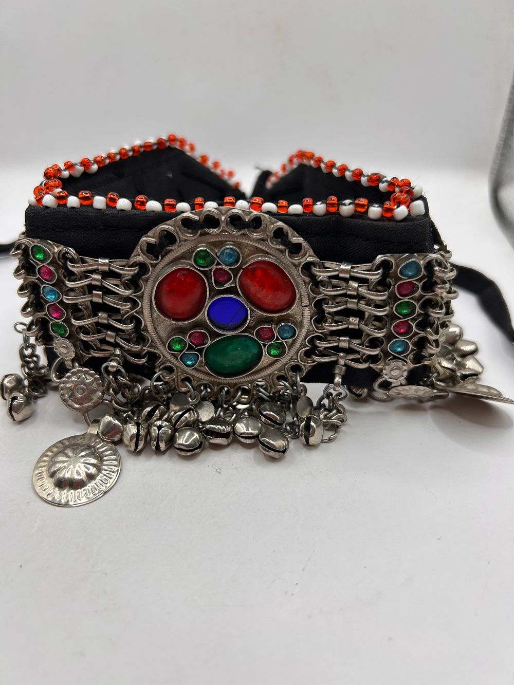 Lot 361: Afghan Kuchi Tribal Headpiece