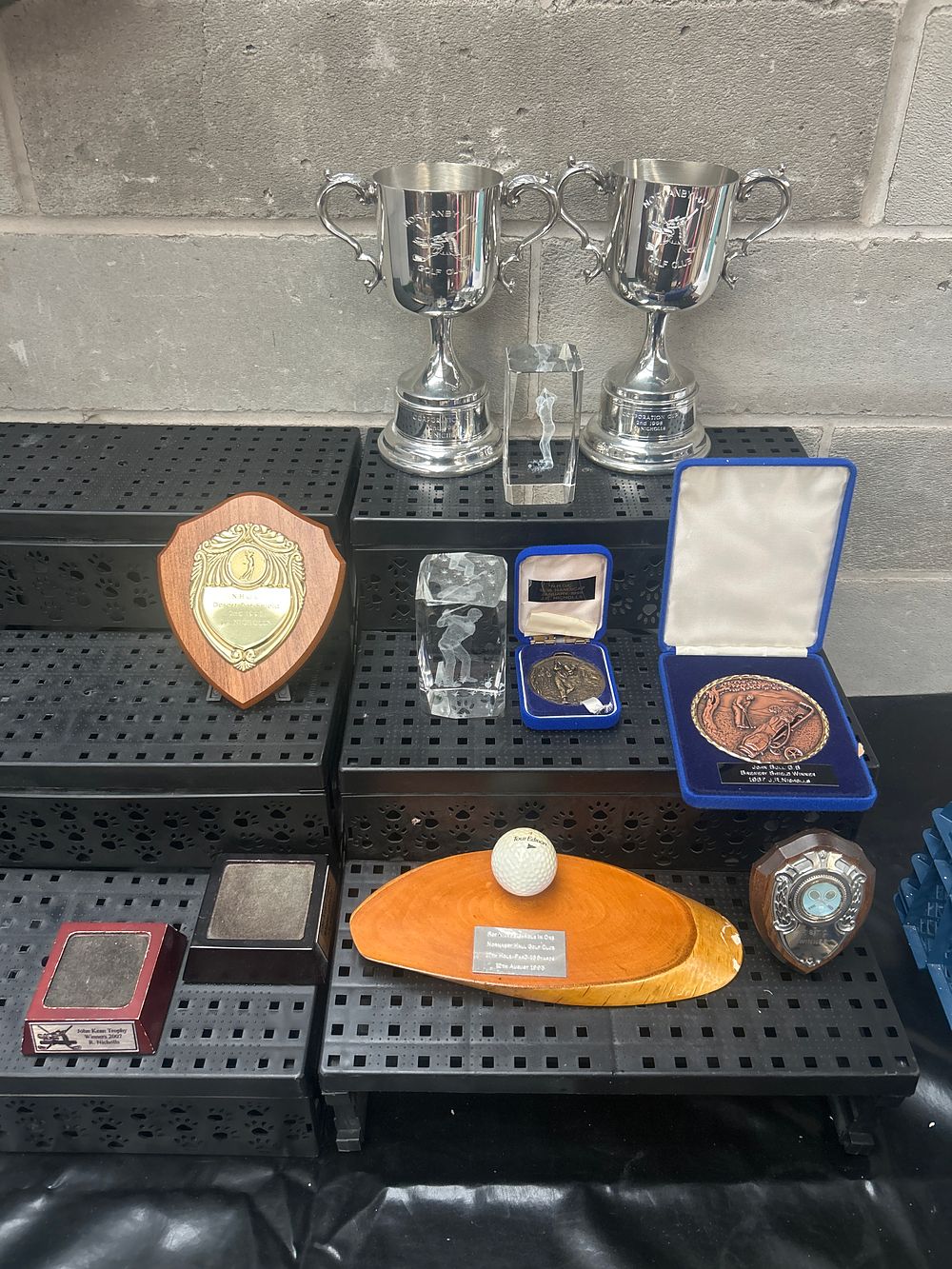 Lot 563: A Collection of Nicholls Family Golf and Sporting Awards spanning 1908 to 2007