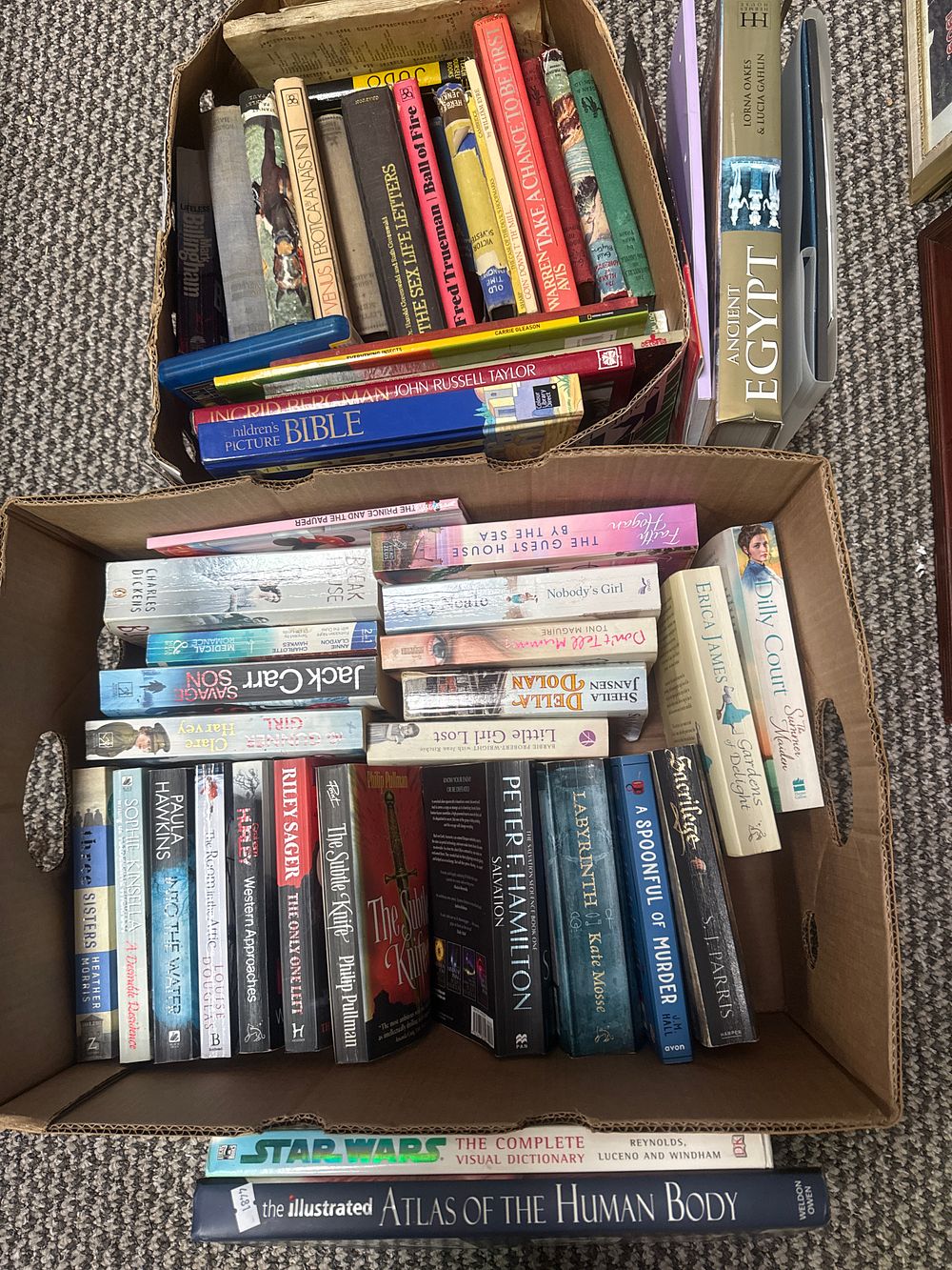 Lot 376: A Collection of Assorted Fiction and Non-Fiction Books