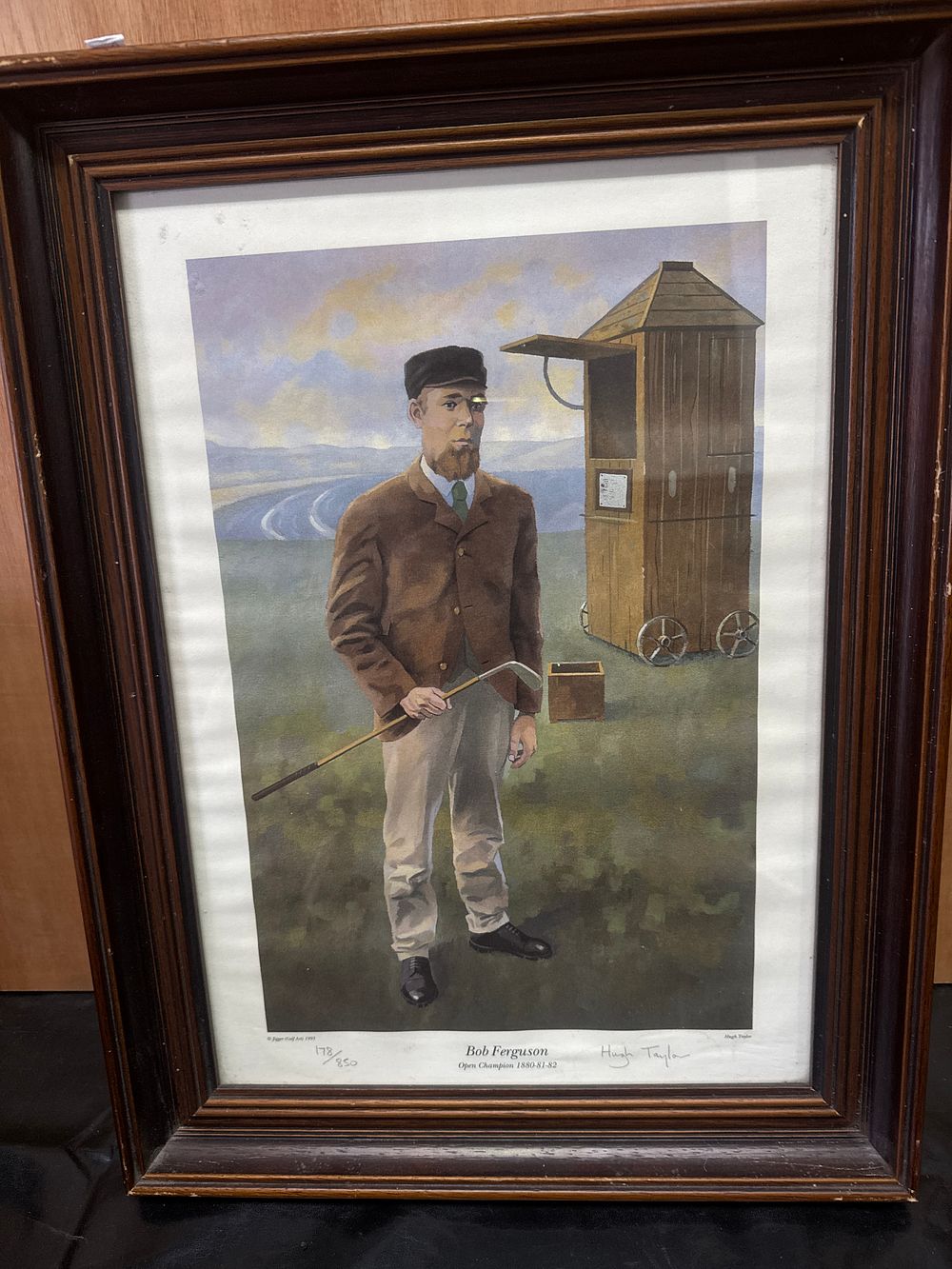 Lot 384: Hugh Taylor Limited Edition Color Print of Bob Ferguson