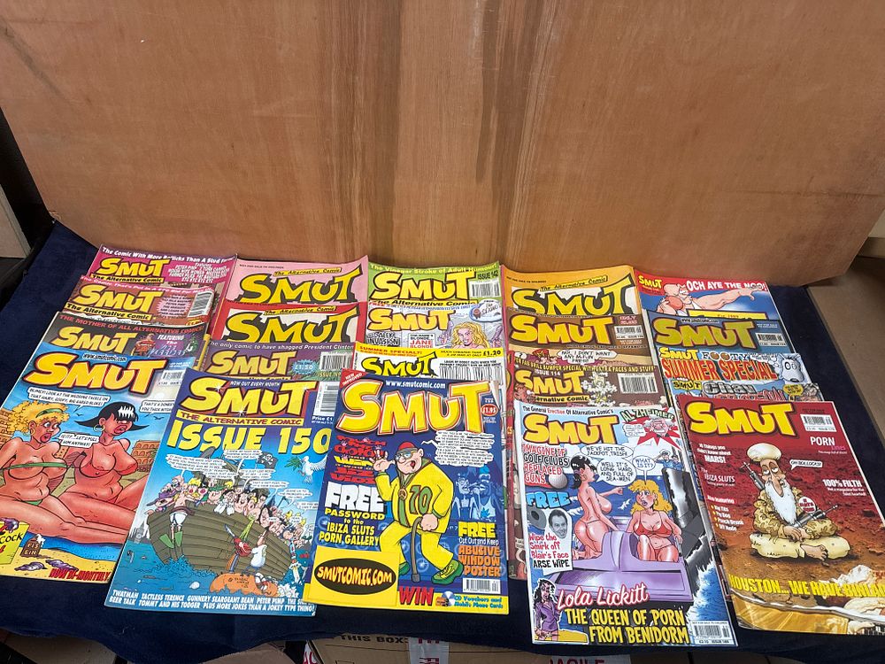 Lot 403: 21 SMUT: The Alternative Comic Magazines