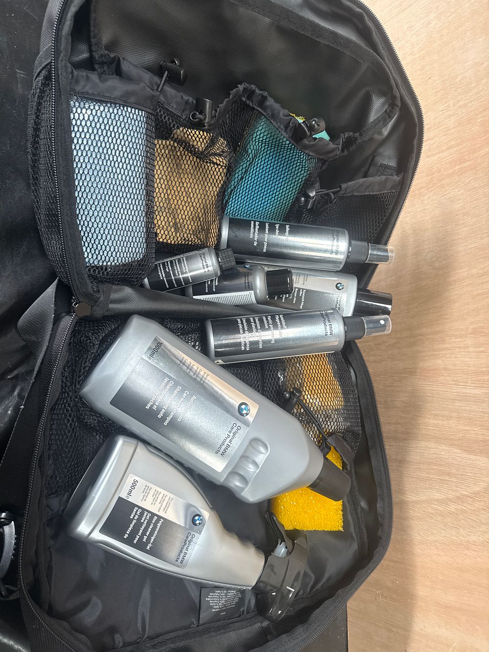 Lot 438: A Collection of Original BMW Care Products and Detailing Supplies