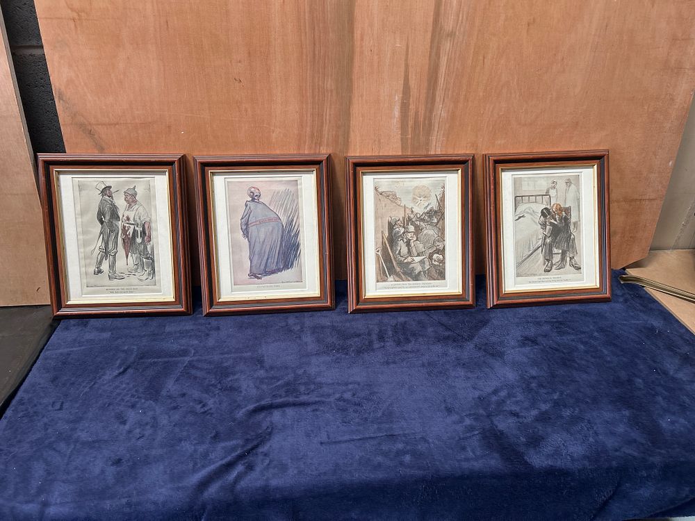 Lot 488: A Collection of World War I Satirical Prints by Louis Raemaekers