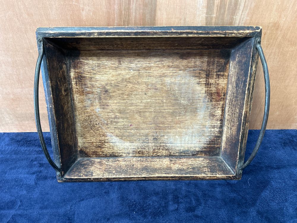 Lot 490: English Oak Serving Tray, Circa 1910