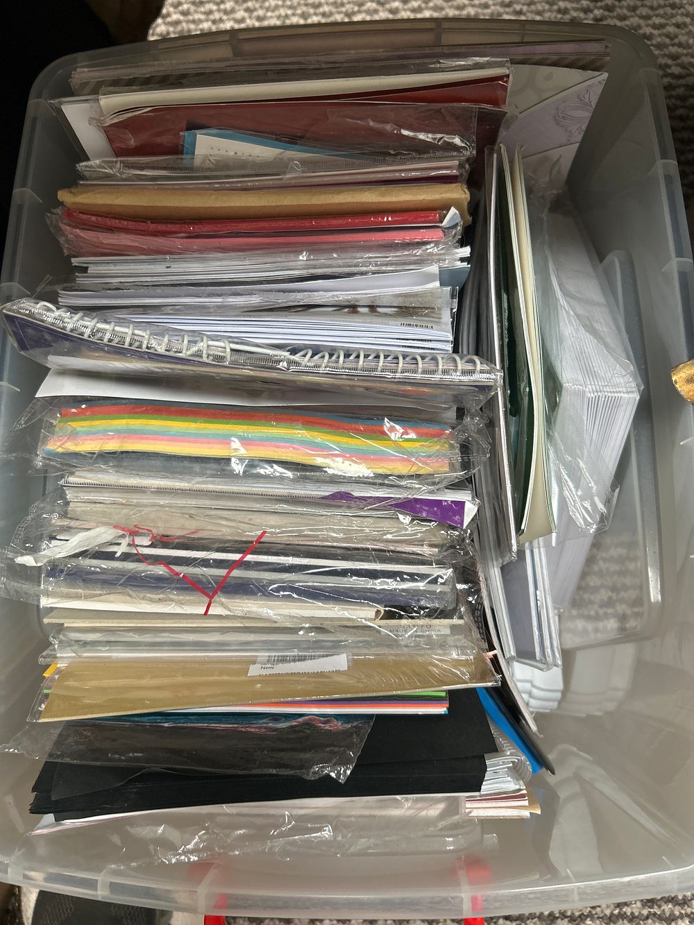 Lot 426: An Assortment of Contemporary Stationery and Paper Craft Supplies