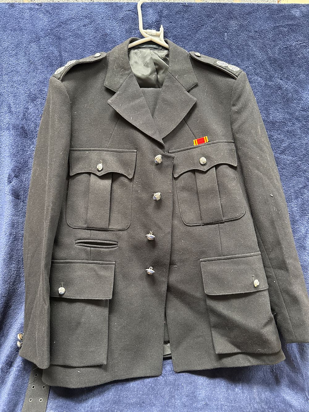 Lot 571: A British Two-Piece Service Uniform by Turner Virr