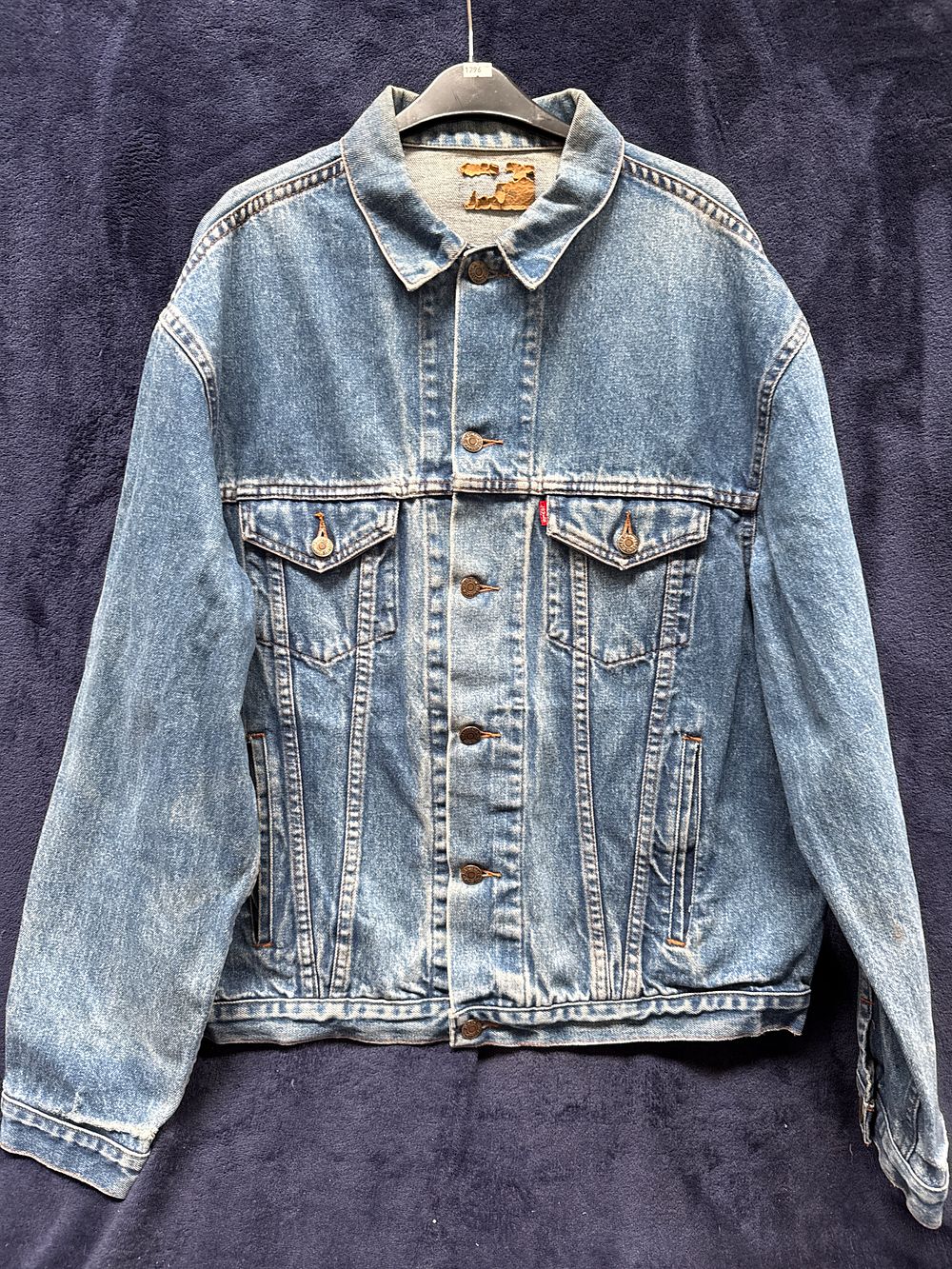 Lot 574: Levi Strauss & Co. Big E Type III Denim Trucker Jacket