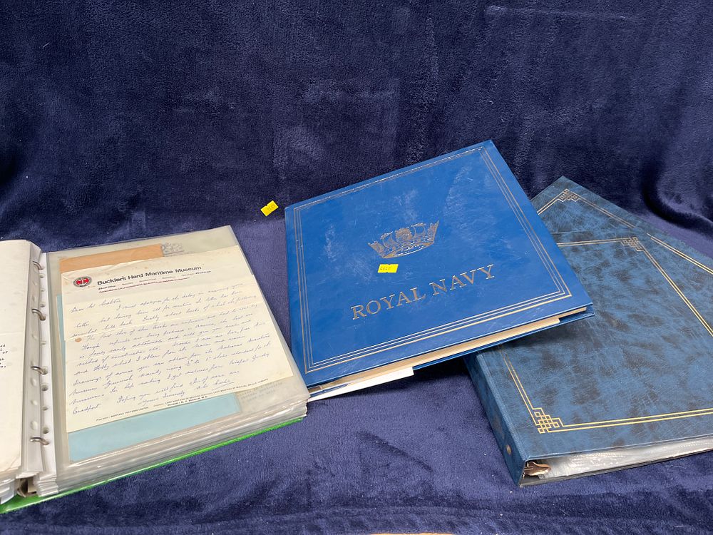 Lot 406: A Collection of Maritime Research and Royal Navy Photographic Archive Albums