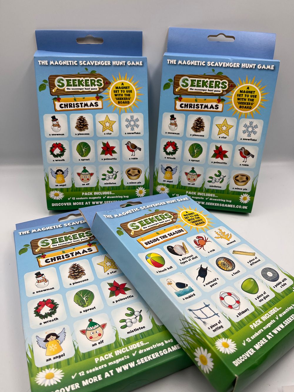 Lot 1088: A Collection of Seekers Magnetic Scavenger Hunt Game Sets