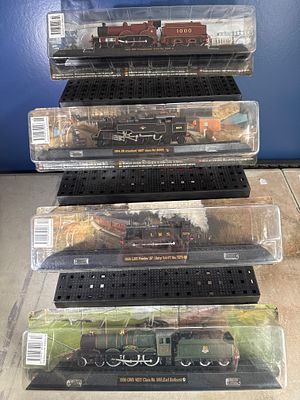 A Collection of Great British Locomotives Static Model Steam Locomotives. This collection of 