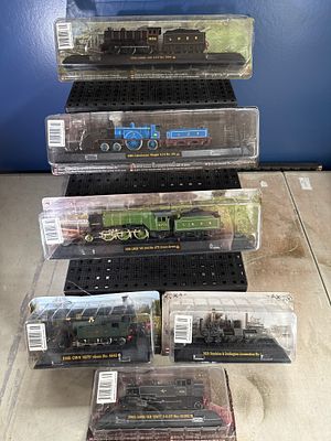 A Collection of 6 Amercom Great British Locomotives Static Display Models. A collection of six 