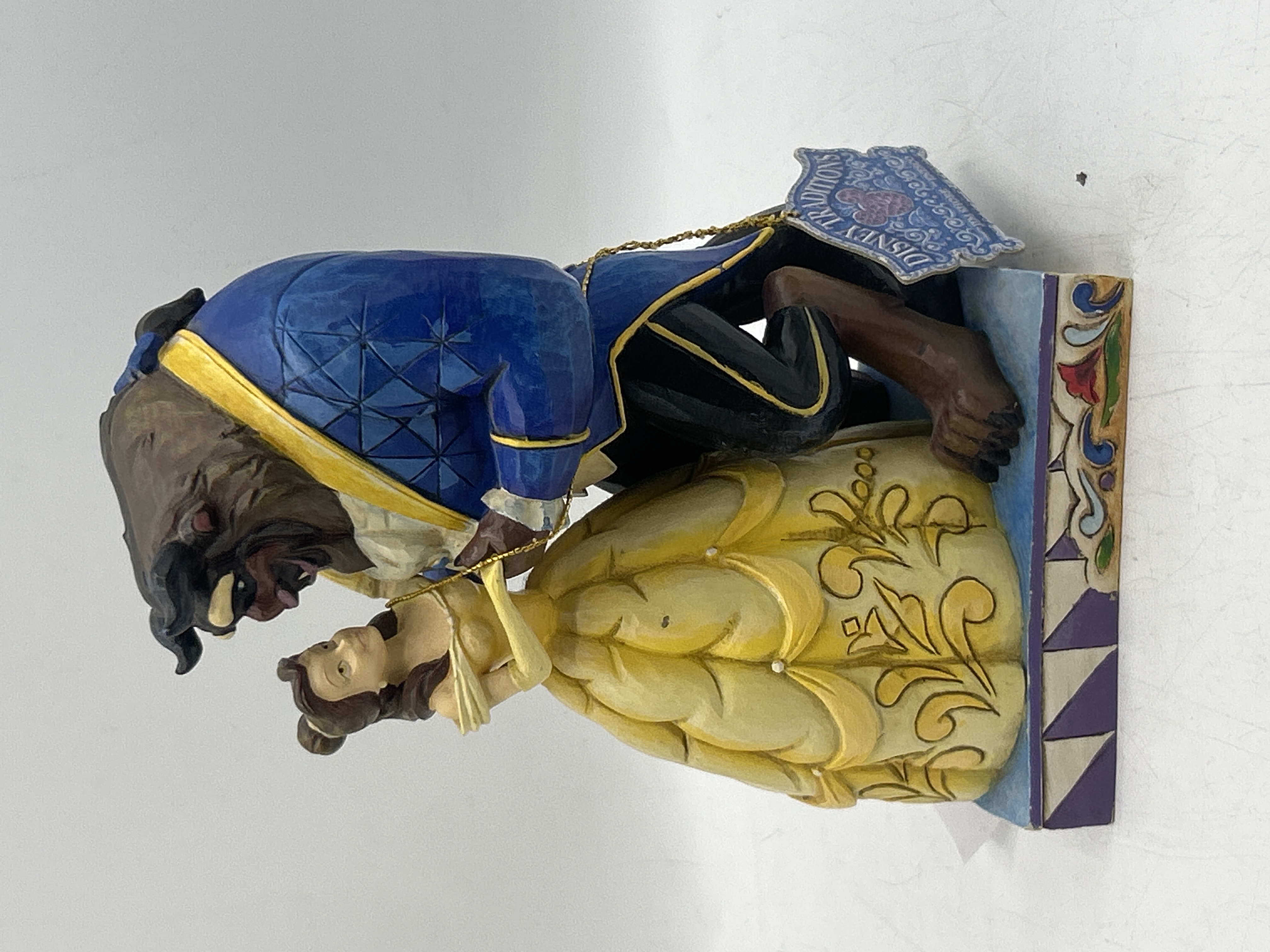 Jim Shore Disney Traditions Beauty and the Beast Love Conquers All Figurine