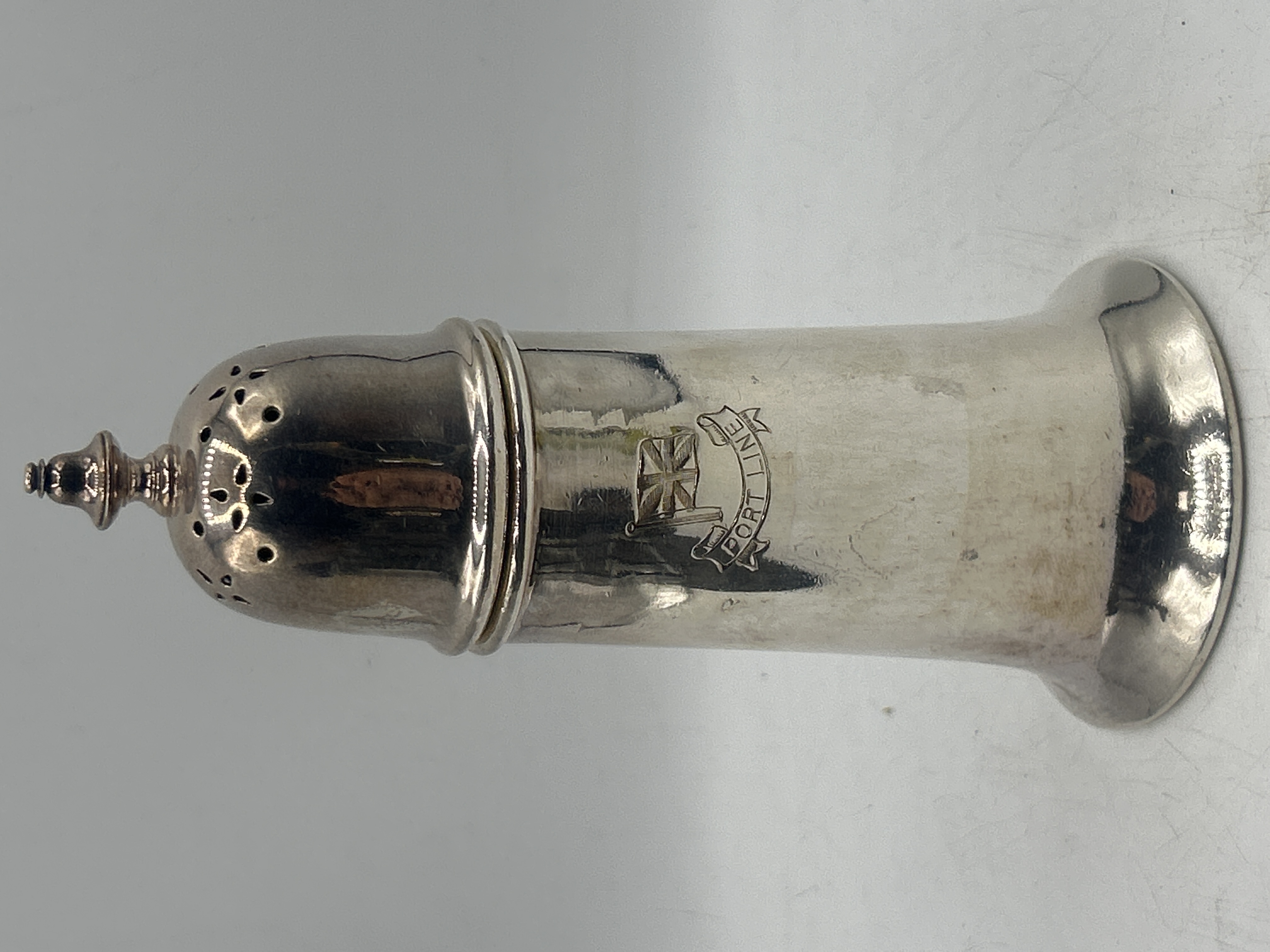 Elkington Plate Port Line Silver-Plated Pepperette