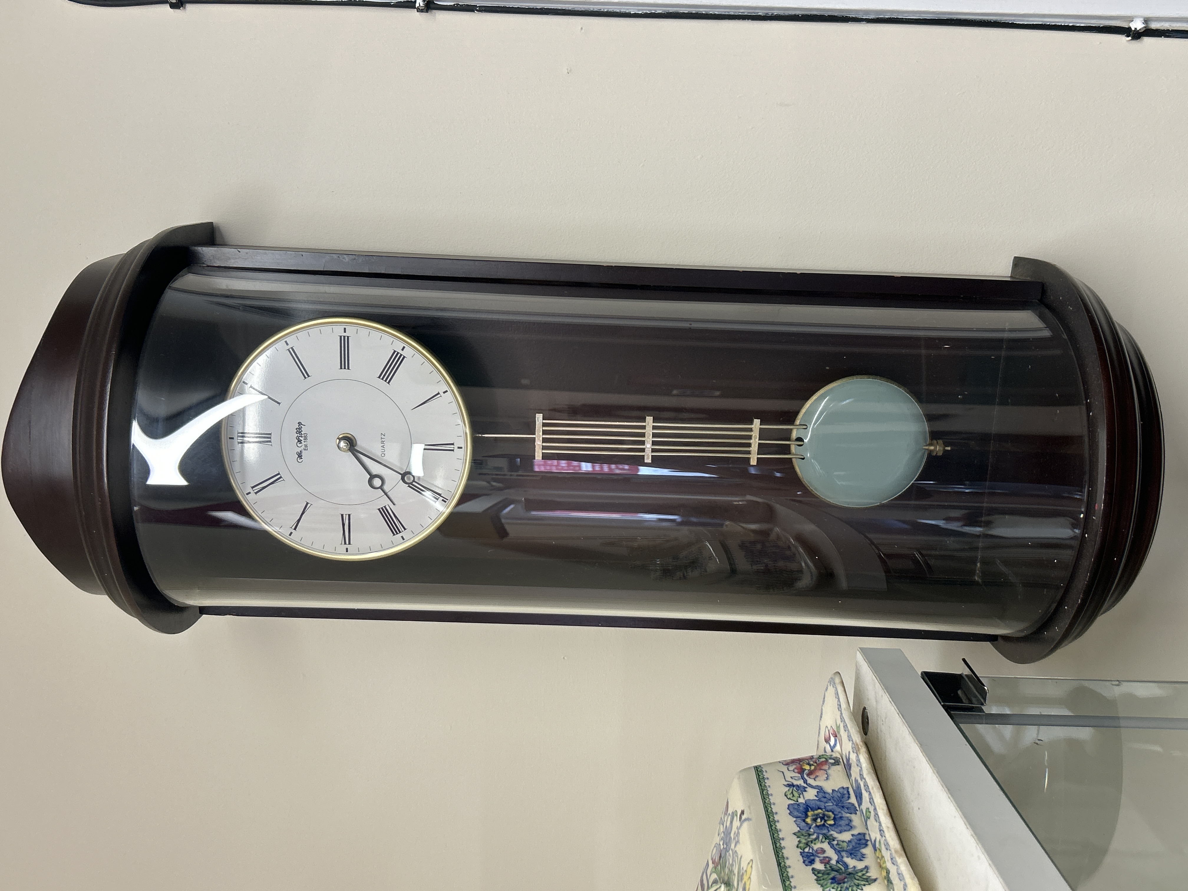 Wm. Widdop Quartz Regulator Wall Clock