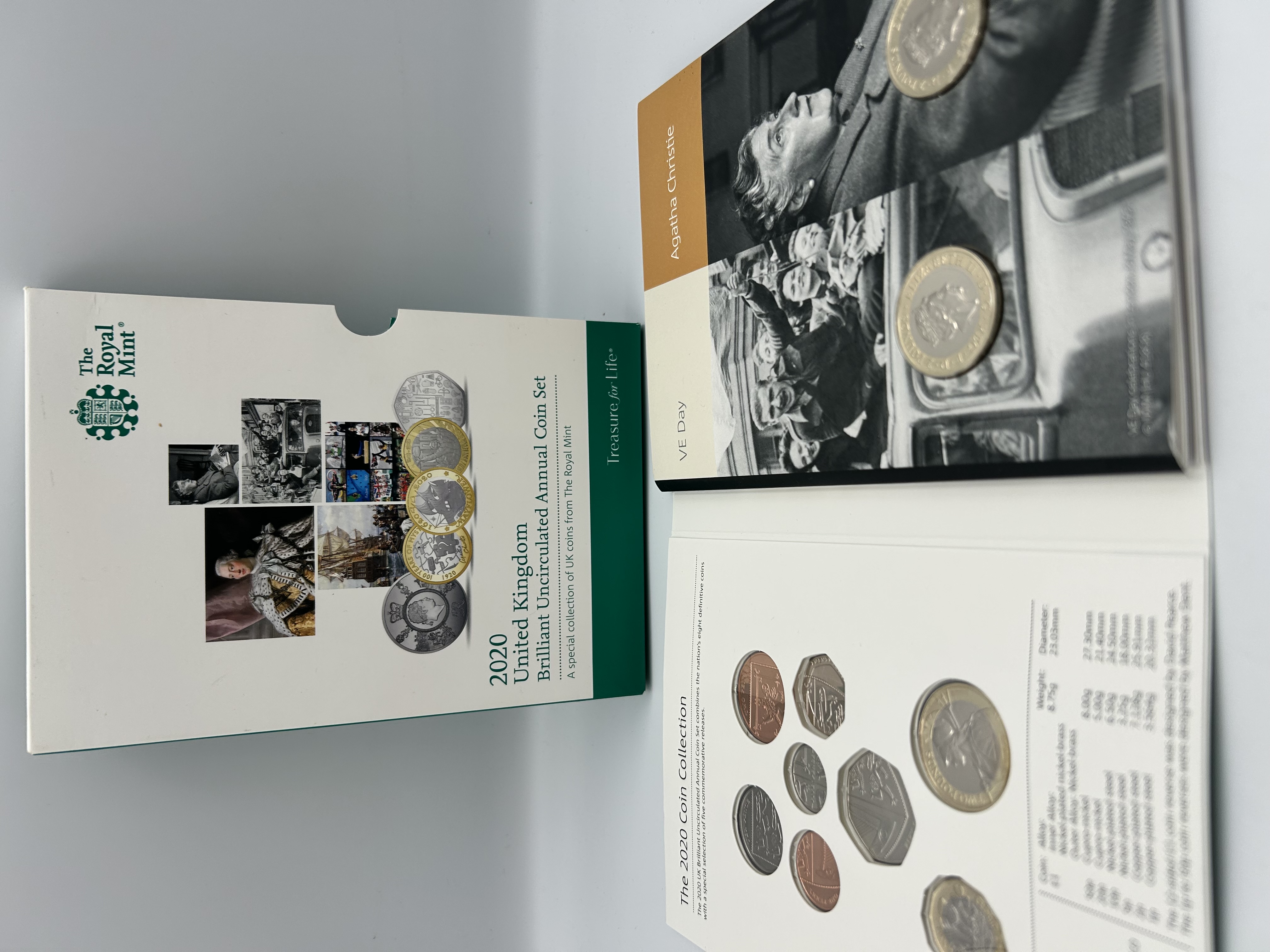 A Set of Thirteen 2020 UK Brilliant Uncirculated Coins in Official Presentation Folder