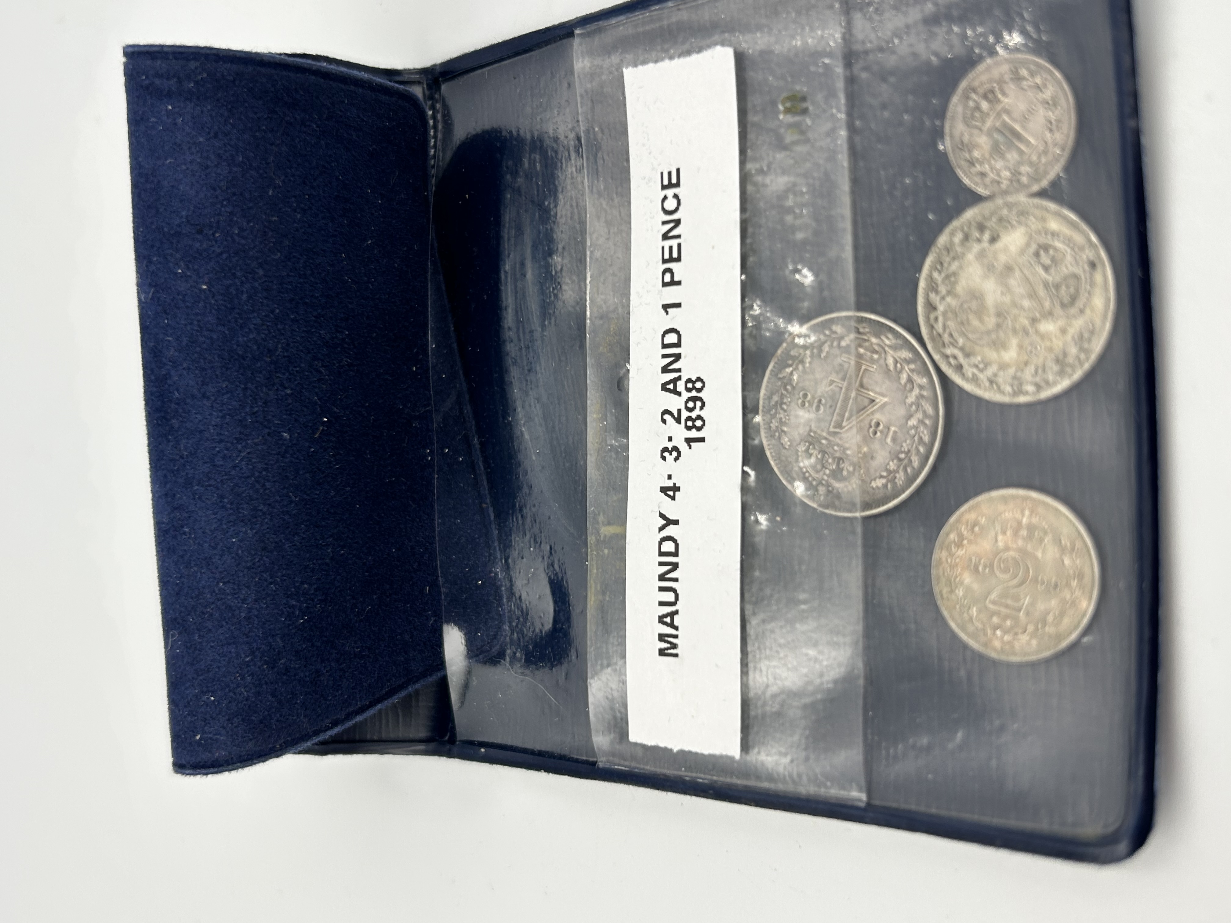 A Set of UK Queen Victoria 1898 Silver Maundy Coins